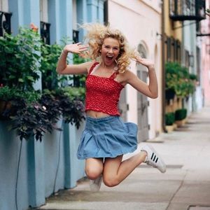 Brandy Melville red top size XS